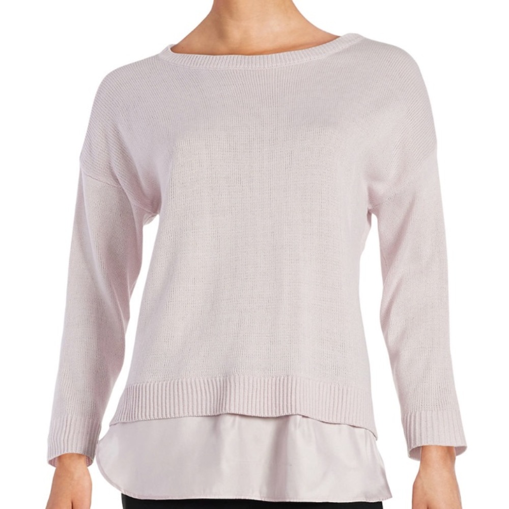 Pastel lilac sweater